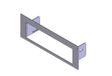 Havis C-EB30-XG2-1P 1-Piece Equipment Mounting Bracket, 3" Mounting Space, Fits Harris/L3Harris  XG-25M model DM-M78B - Synergy Mounting Systems