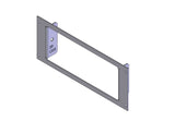 Havis C-EB35-CD3-1P 1-Piece Equipment Mounting Bracket, 3.5" Mounting Space, Fits Code 3 # 3892, 3892L6, 3892L6M  MASTERCOM B - Synergy Mounting Systems