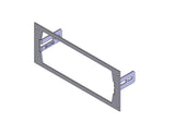 Havis C-EB35-CH2-1P 1-Piece Equipment Mounting Bracket, 3.5" Mounting Space, Fits Harris/L3Harris  CH25 remote control head - Synergy Mounting Systems