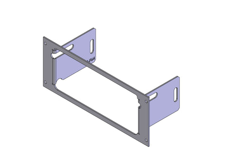 Havis C-EB35-F64-1P 1-Piece Equipment Mounting Bracket, 3.5" Mounting Space, Fits Federal Signal PA640 - Synergy Mounting Systems