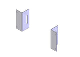 Havis C-EB35-WS9 2-Piece Equipment Mounting Bracket, 3.5" Mounting Space, Fits Whelen 295HFS4, 295HFS5/6, 295HFS9, 295SLSA6 - Synergy Mounting Systems