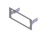 Havis C-EB35-XG2-1P 1-Piece Equipment Mounting Bracket, 3.5" Mounting Space, Fits Harris/L3Harris  XG-25M model DM-M78B - Synergy Mounting Systems