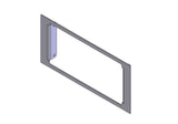 Havis C-EB40-PAN-1P 1-Piece Equipment Mounting Bracket, 4" Mounting Space, Fits Misc. Panasonic AG-CPD20 - Synergy Mounting Systems