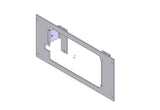 Havis C-EB40-SAP-1P 1-Piece Equipment Mounting Bracket, 4" Mounting Space, Fits SpeedTech S-900 STL Apex - Synergy Mounting Systems