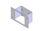Havis C-EB50-KBX-1P 1-Piece Equipment Mounting Bracket, 5" Mounting Space, Fits Miscellaneous Knox-Box 3200 Series - Synergy Mounting Systems
