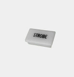 Havis C-LABEL-STROBE Standard White Switch Label W/ Black Imprint - Synergy Mounting Systems