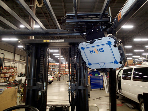 Havis C-MH-1003 Forklift Fixed Overhead Mounting Package for Compact Tablet Applications - Synergy Mounting Systems