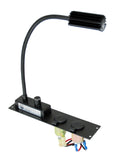 Havis C-ML-LP2 Internal Console Mount, 2" Plate, 2 Lighter Plug Outlets, 1 LED Map Light - Synergy Mounting Systems