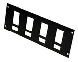 Havis C-PS-4-L 3" High Plate With (4) Switch & Legend Cutouts - Synergy Mounting Systems