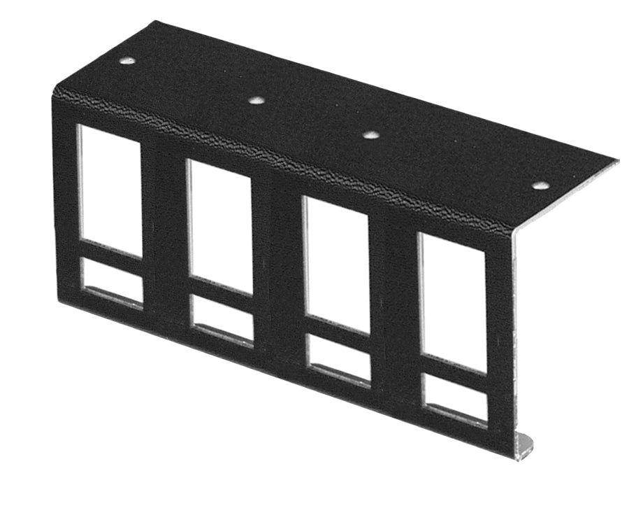 Havis C-UDB-4 Under Dash Switch Bracket For 4 Switches And 4 Labels