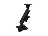 Havis DBM-1100-KL-0204 Dual Ball Mount with 1.00" Knob-Style Long Housing, One Long  AMPS Plate & One Long VESA 75 Plate