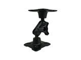 Havis DBM-1100-KS-0404 Dual Ball Mount with 1.00" Knob-Style Standard Housing & Two Long  VESA 75 Plates