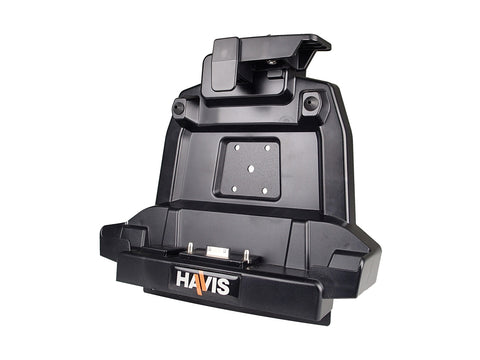 Havis DS-GTC-718-2 Docking Station with Power-Only POGO Docking Connector, Dual Pass-Through Antenna Connections and Power Supply for Getac's Z710 and ZX70 Rugged Tablets - Synergy Mounting S