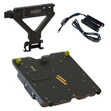 Havis PKG-DS-GTC-312-3 Docking Station with Triple Pass-through Antenna Connections for Getac's V110 Convertible Notebook with Power Supply and Havis Screen Support - Synergy Mounting Systems