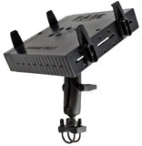 RAM-101-DAN1U RAM Mounts C Size 1.5" Rail Mount with Double U-Bolt Base, Medium Length Double Socket Arm & Universal Laptop Tough-Tray Cradle - Synergy Mounting Systems