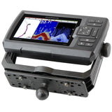 RAM-B-111U-A RAM Mounts Universal Marine Electronic Mount with Short Arm - Synergy Mounting Systems
