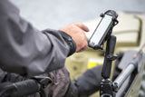 RAM-B-400-C-UN7U RAM Mounts Small Tough-Claw Base with Long Double Socket Arm and Universal RAM® X-Grip® Cell/iPhone Cradle - Synergy Mounting Systems