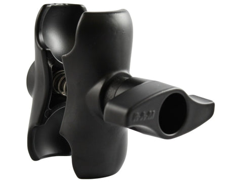 RAM-D-201U-C RAM Mounts LARGE Short Length Double Socket Arm for D Size 2.25" Balls - Synergy Mounting Systems