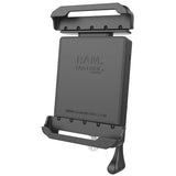RAM-HOL-TABL23U RAM Mounts Tab-Lock Locking Cradle for 8" Tablets including the Samsung Galaxy Tab 4 8.0 and Tab S 8.4 with OtterBox Defender Case - Synergy Mounting Systems