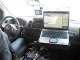 RAM-VB-154-SW1 RAM Mounts No-Drill™ Laptop Mount for '05-19 Nissan Frontier + More (SEE LIST) - Synergy Mounting Systems