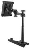 RAM-VB-185-TAB3 RAM Mounts No-Drill Vehicle Mount with Tab-Tite Cradle for the Apple iPad 1-4 - Synergy Mounting Systems
