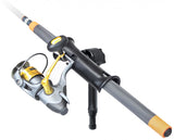 RAP-390U RAM Mounts Tube Jr. Fishing Rod Holder with Medium 6" Length Post Spline - Synergy Mounting Systems