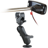 RAP-400-202U RAM Mounts Small Tough-Claw with 1.5-Inch Ball w/ Double-Socket Arm &. 2.5" Base - Synergy Mounting Systems