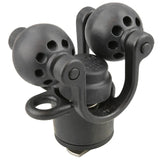 RAP-412U RAM Mounts Roller-Ball Paddle Clip for Tracks - Synergy Mounting Systems