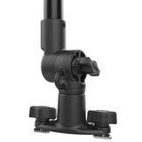 RAP-422-18-A-GOP1 RAM Mounts Tough-Pole™ Action Camera Mount with Single Pipe and Adjustable Track Base - Synergy Mounting Systems