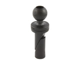RAP-B-354-75U RAM Mounts Attwood / Fish-On Wedge Base with 1" Ball - Synergy Mounting Systems