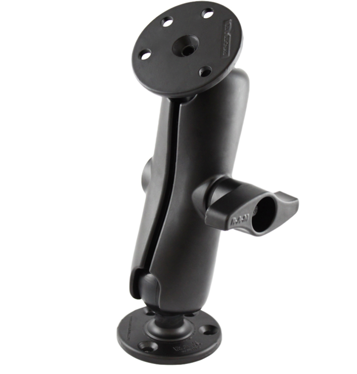 RAM Double Ball Mount with Raymarine Hardware (RAM-101-RM1U) (sku 54461)
