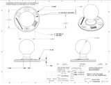 RAM-D-101U RAM Mounts D-Size Universal Double Ball Mount with Two Large Round Bases and 2.25-Inch Balls - Synergy Mounting Systems