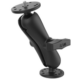 RAM-101AU RAM Mounts C-Size Mounts Double Ball Mount with 1/4"-20 Male Thread - Synergy Mounting Systems