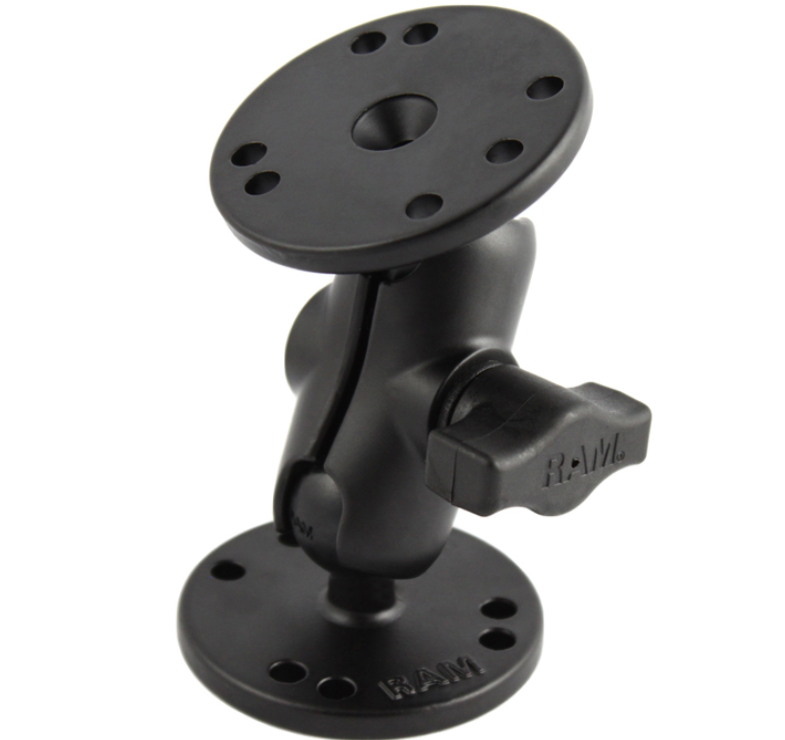 Ram Mount 101d Home › RAM-B-101U-A RAM Mounts Double 1-Inch Ball Mount with Two 2.25 ...