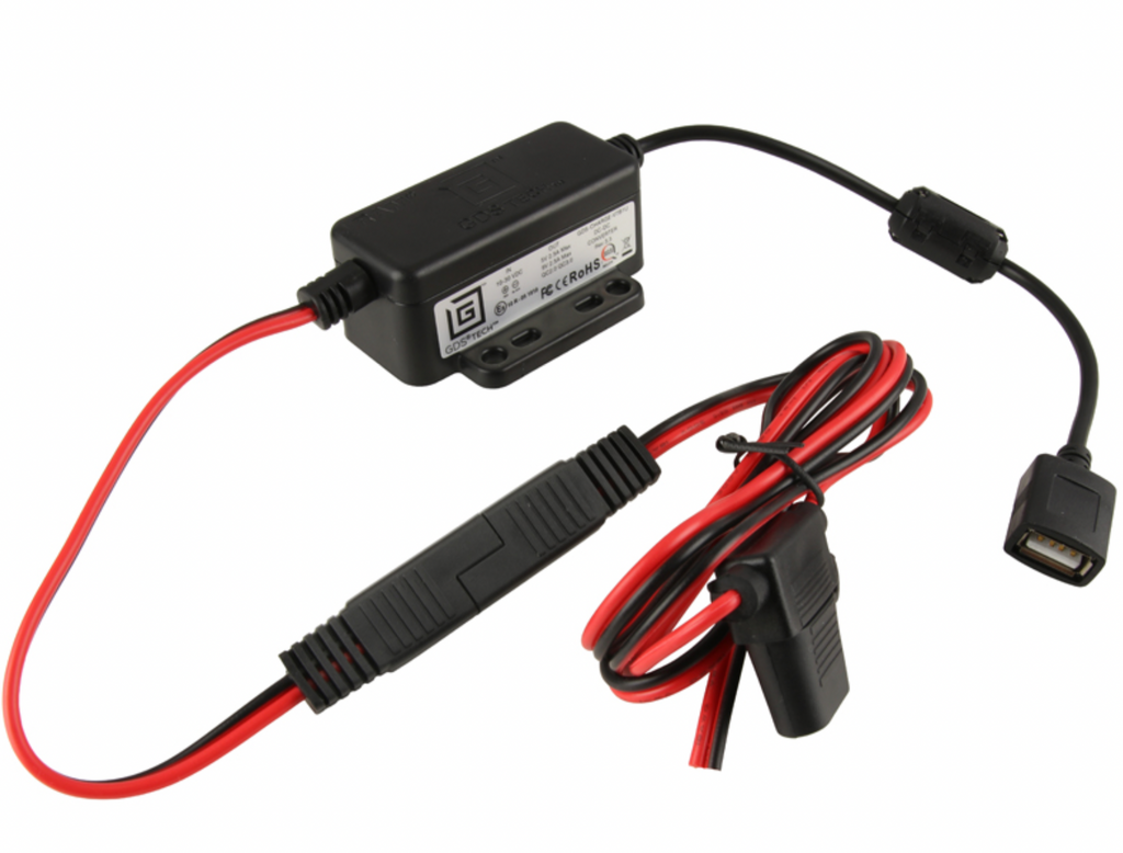 RAM-GDS-CHARGE-V7B1U RAM Mounts GDS® Modular 10-30V Hardwire Charger ...