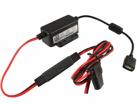 RAM-GDS-CHARGE-V7B1U RAM Mounts GDS® Modular 10-30V Hardwire Charger with Female USB Type A Connector - Synergy Mounting Systems