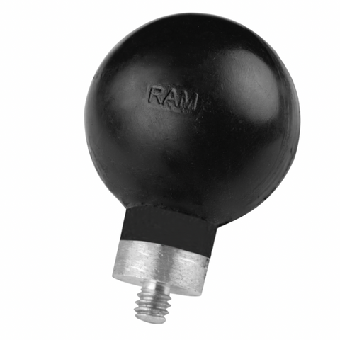 RAM-237U RAM Mounts C-Size 1.5-Inch Ball Adapter with 1/4"-20 Threaded Post - Synergy Mounting Systems