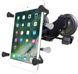 RAM-B-189-UN8-ALA1-KRU RAM Mounts X-Grip® with RAM® Twist-Lock™ Dual Suction for 7"-8" Tablets - Synergy Mounting Systems