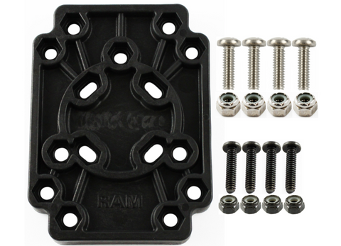 RAP-356U RAM Mounts Adapt-To-RAM™ Hole Pattern Plate Adapter - Synergy Mounting Systems