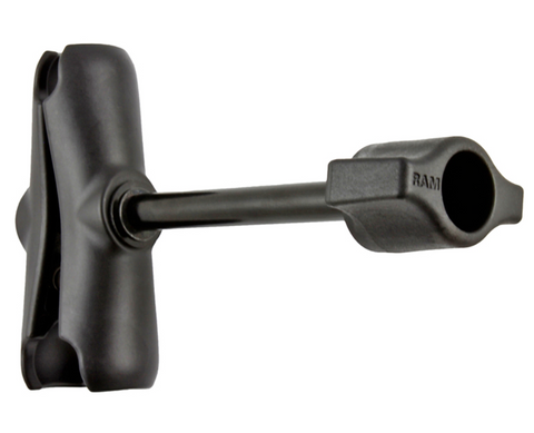 RAM-B-201-ALA1-KRU RAM Mounts Double 1-Inch Socket Arm with Retention Knob - Synergy Mounting Systems