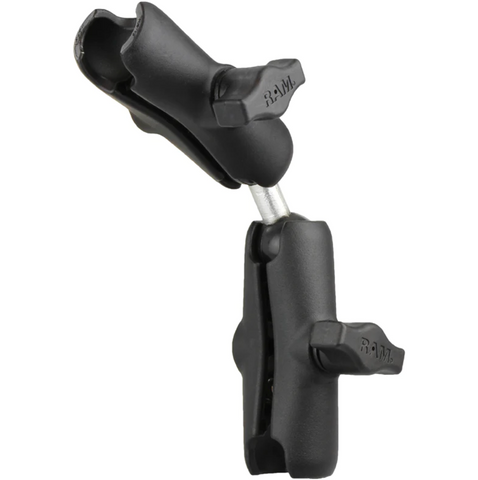 RAM-B-201-201U RAM Double Socket Arm with Dual Extension and Ball Adapter - B Size 1 INCH