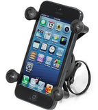 RAP-274-1-UN7U RAM Mounts EZ-ON/OFF Bike Mount w/ Universal X-Grip Phone Holder - Synergy Mounting Systems