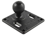 RAM-2461U RAM Mounts 75mm X 75mm VESA 3.625" Plate w/ 1.5" Diameter Ball - Synergy Mounting Systems