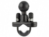RAM-B-231ZU RAM Mounts Zinc U-bolt Base with 1" ball for up to 1.25" - Synergy Mounting Systems