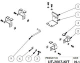 Havis UT-2007-KIT Adaptor Lug Kit to secure Apple iPad Pro 12.9" (2nd generation) in Universal Rugged Cradle UT-2001 - Synergy Mounting Systems