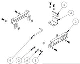 Havis UT-2010-KIT Adaptor Lug Kit to secure Dell Latitude 5285 or HP Elite X2 in Universal Rugged Cradle UT-2001 - Synergy Mounting Systems