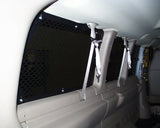 Havis WGI-C1 1997-2021 Chevrolet G-Series Extended Length Van With Swing Out Side Doors Interior Window Guard Kit For 8 Windows, 15 Passenger, Dual Pull Out Doors - Synergy Mounting Systems