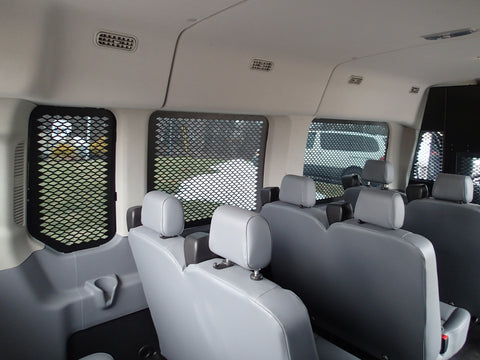 Havis WGI-F22 2015-2021 Ford Transit window van (wagon) with Medium roof, long length 148 inch wheelbase and sliding door on passenger side - Synergy Mounting Systems