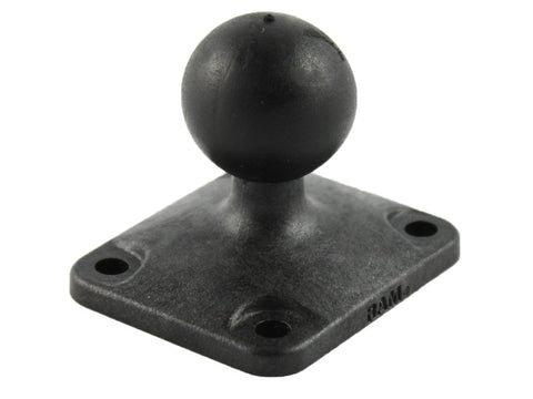 RAP-B-347U RAM Mounts 1-Inch Composite Ball Adapter with AMPS Plate - Synergy Mounting Systems