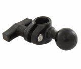RAM-330U RAM Mounts Ball Adapter with 1/2" NPT Hole and Tightening Knob with 1.5-Inch Ball - Synergy Mounting Systems